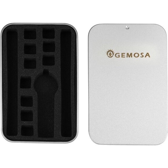 Customizable Silver Italian Charm Bracelet Gift Set - 20 Charms & Tools Included - Picture 6 of 7